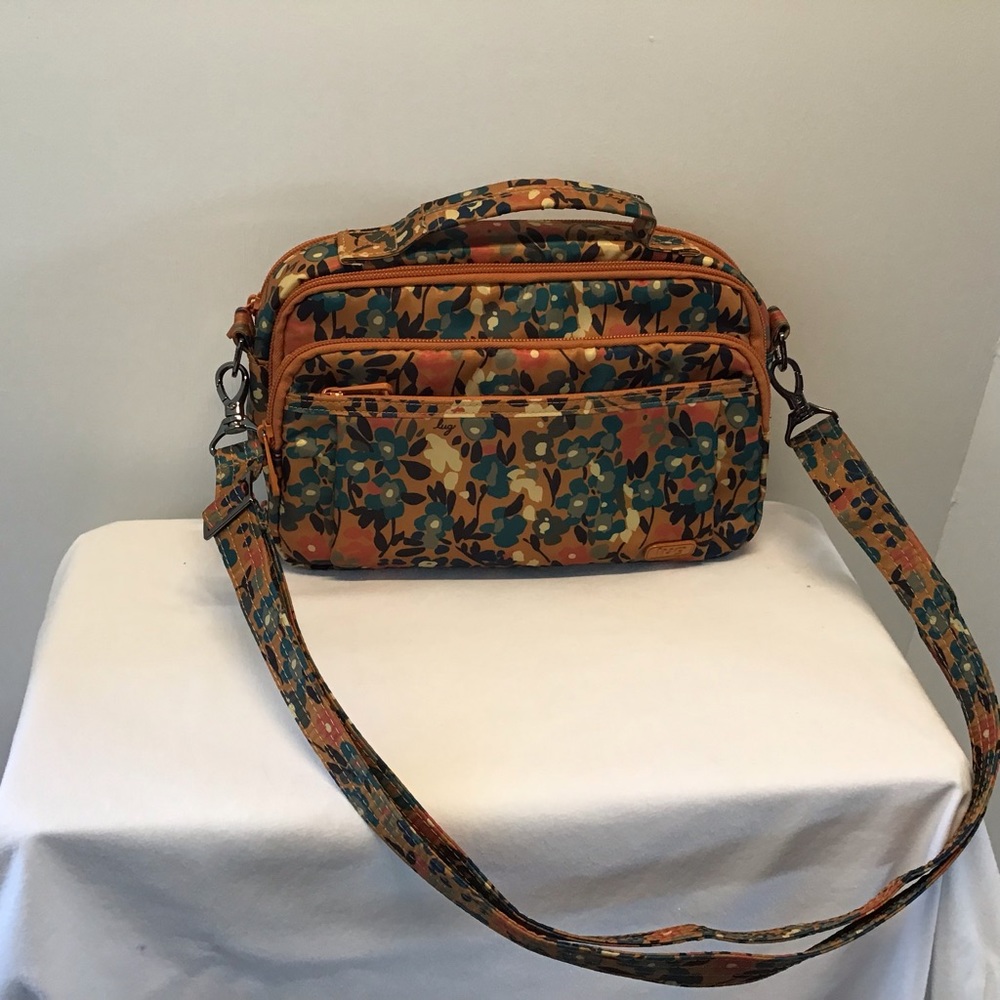 LUG “Scoop”Handbag Amber Multi-Color NWOT
